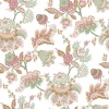 Papel pintado flores de cachemir verde - AMARIEL 01 | MURAKE - 836820