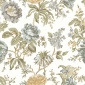 Papel pintado ramos florales verde - ROSALVEN 01 | MURAKE - 836824