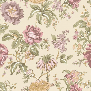 Papel pintado ramos florales rosa - ROSALVEN 02 | MURAKE - 836825