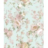 Papel pintado rosas de jardín azul - ROVENA 02 | MURAKE - 836829