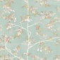 Papel pintado ramas delicadas verde - RAMELIA 02 | MURAKE - 836836