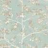Papel pintado ramas delicadas verde - RAMELIA 02 | MURAKE - 836836