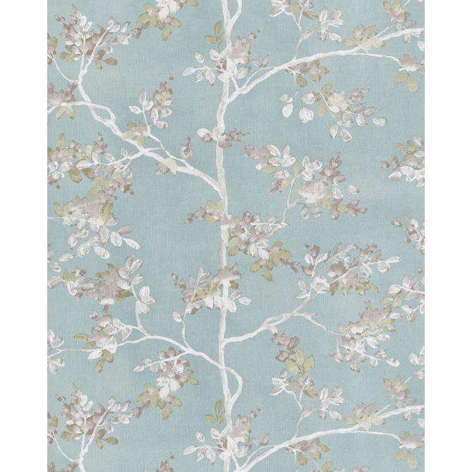 Papel pintado ramas delicadas azul verdoso - RAMELIA 02 | MURAKE - 836836