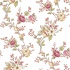 Papel pintado pequeños ramos rosa - FLORENA 02 | MURAKE - 836839