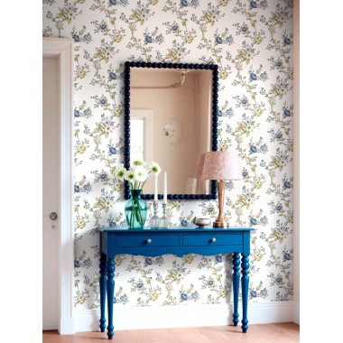Papel pintado pequeños ramos azul - FLORENA 03 | MURAKE - 836840
