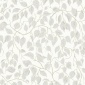 Papel pintado hojas de abedul gris y blanco - BIRVENA 01 | MURAKE - 203216