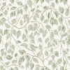 Papel pintado hojas de abedul verde claro - BIRVENA 02 | MURAKE - 203217