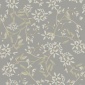 Papel pintado ramas florales gris violáceo - FLORIEL 05 | MURAKE - 203224