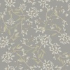 Papel pintado ramas florales gris violáceo - FLORIEL 05 | MURAKE - 203224