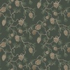Papel pintado pino y piñas verde oscuro - PINARA 02 | MURAKE - 203226
