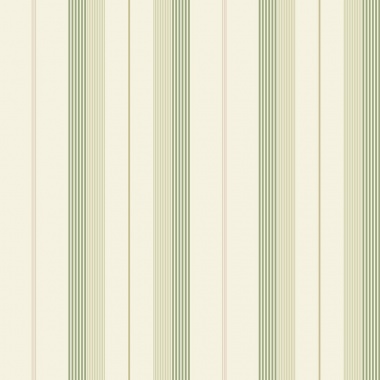 Papel pintado rayas clásicas verde claro y rosa - RAVENA 01 | MURAKE - 203227