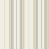 Papel pintado rayas clásicas beige y gris - RAVENA 02 | MURAKE - 203228