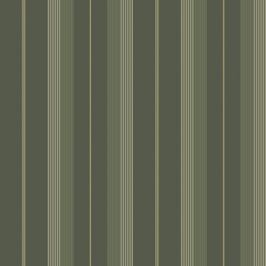 Papel pintado rayas clásicas verde oscuro - RAVENA 05 | MURAKE - 203231