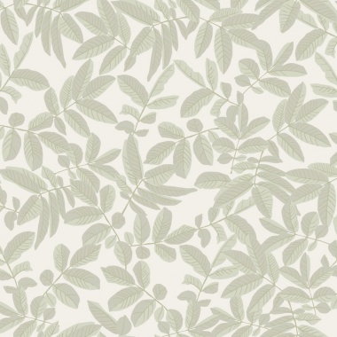 Papel pintado hojas verde claro - FOLVIA 01 | MURAKE - 203233