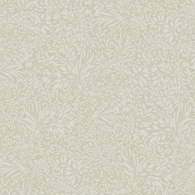 Papel pintado pequeñas hojas griete - SILVENA 01 | MURAKE - 203237