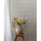 Papel pintado cuadros escoceses beige claro - TARDEN 03 | MURAKE - 203244