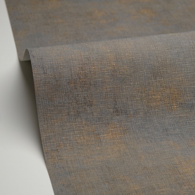 Papel pintado efecto textil carbón - TRAMIA 27 | MURAKE - 880429