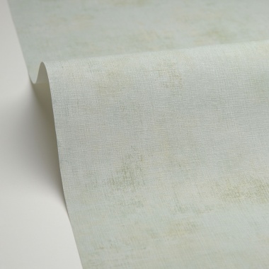 Papel pintado efecto textil verde almendra - TRAMIA 38 | MURAKE - 880440