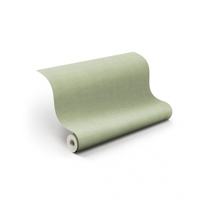 Papel pintado verde claro efecto yute - JUTARIA 09 | MURAKE - 203253