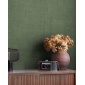 Papel pintado verde oscuro efecto yute - JUTARIA 11 | MURAKE - 203255