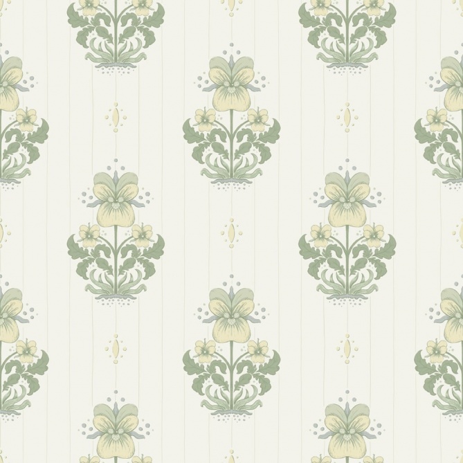 Papel pintado pensamientos verde - VIOLENA 01 | MURAKE - 203273