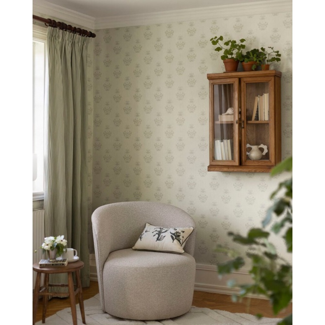 Papel pintado pensamientos beige claro - VIOLENA 02 | MURAKE - 203274