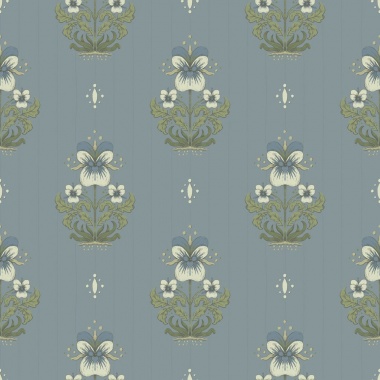 Papel pintado pensamientos azul - VIOLENA 04 | MURAKE - 203276