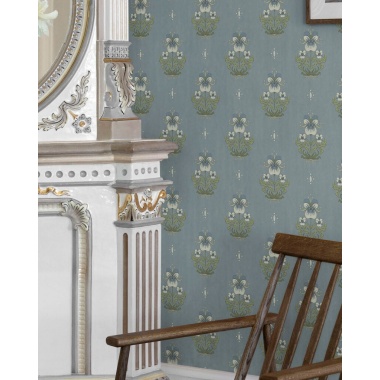 Papel pintado pensamientos azul - VIOLENA 04 | MURAKE - 203276