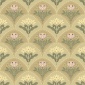 Papel pintado ramos florales beige tostado - MAIVELA 02 | MURAKE - 203283