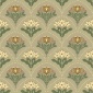 Papel pintado ramos florales beige verdoso - MAIVELA 04 | MURAKE - 203285