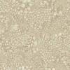 Papel pintado flores y hojas beige tostado - BRISENA 02 | MURAKE - 203260