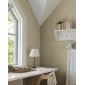 Papel pintado flores y hojas beige tostado - BRISENA 02 | MURAKE - 203260