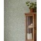 Papel pintado flores y hojas azul grisáceo - BRISENA 04 | MURAKE - 203262