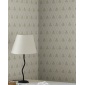 Papel pintado rombos florales verde - CELVIRA 02 | MURAKE - 203297