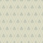 Papel pintado rombos florales beige verdoso - CELVIRA 04 | MURAKE - 203299