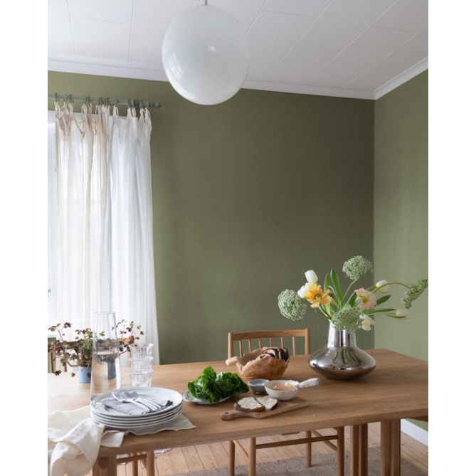 Papel pintado liso verde bosque oscuro - TONARA 05 | MURAKE - 203306