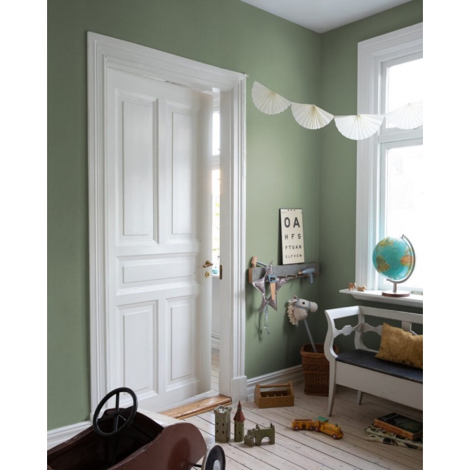 Papel pintado liso verde salvia - TONARA 04 | MURAKE - 203305