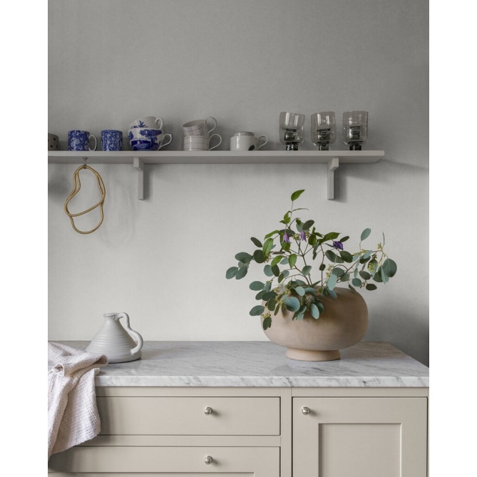 Papel pintado liso blanco cálido - TONARA 06 | MURAKE - 203307