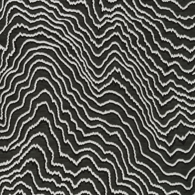 Papel pintado de ondas negro - ONDARA 01 | MURAKE - 1824