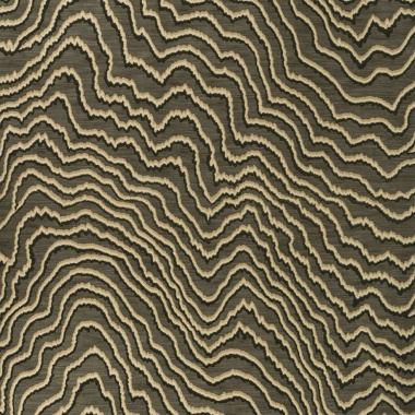 Papel pintado de ondas marrón - ONDARA 02 | MURAKE - 1825