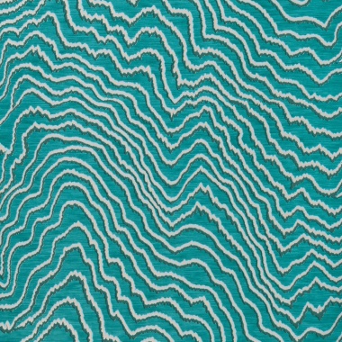 Papel pintado de ondas turquesa - ONDARA 03 | MURAKE - 1826