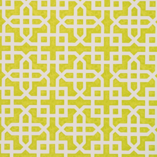 Papel pintado de celosía amarillo - TRELORA 01 | MURAKE - 1827