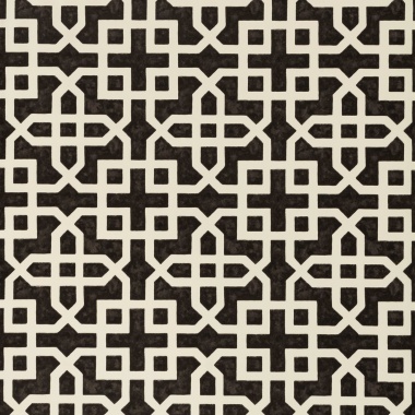 Papel pintado de celosía negro - TRELORA 02 | MURAKE - 1828