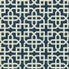 Papel pintado de celosía azul - TRELORA 03 | MURAKE - 1829