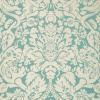 Papel pintado damasco verde agua - DAMERIA 03 | MURAKE - 1835