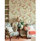 Papel pintado flores abiertas verde - PETALEN 02 | MURAKE - 836842
