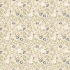 Papel pintado flores y hojas pequeñas beige - FLORISE 03 | MURAKE - 836857