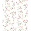 Papel pintado tallos floridos rosa - SERELIA 02 | MURAKE - 836859