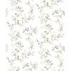 Papel pintado tallos floridos azul - SERELIA 03 | MURAKE - 836860