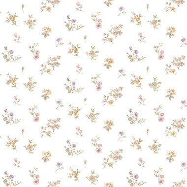 Papel pintado ramilletes pequeños violeta - RAMILEN 01 | MURAKE - 836861